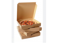 Pizza Boxes (Brown and White) 